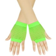 RMGVDSD Waterproof Ski Gloves Men Women Net Elastic Sexy Solid Gloves Punk Half Finger Nightclub Carnival Party Gloves